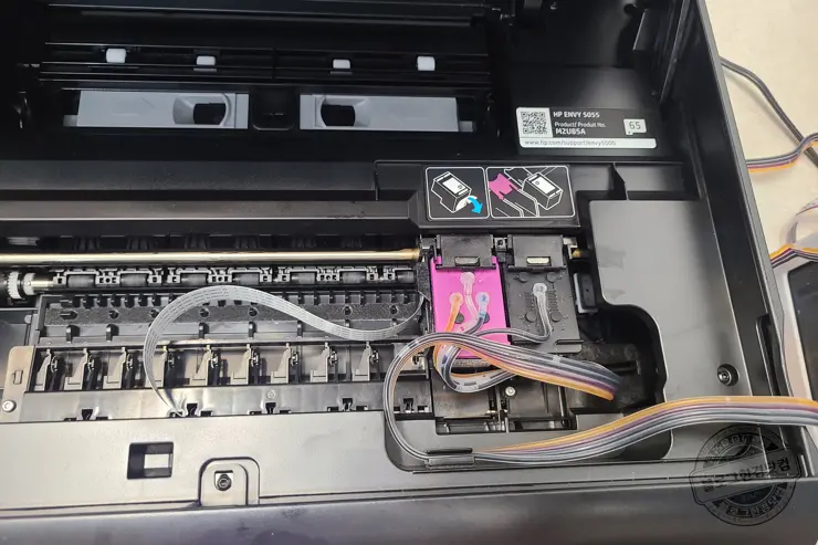 HP ENVY 5055 복합기 HP 65 무한잉크공급장치 알리익스프레스 내돈내산