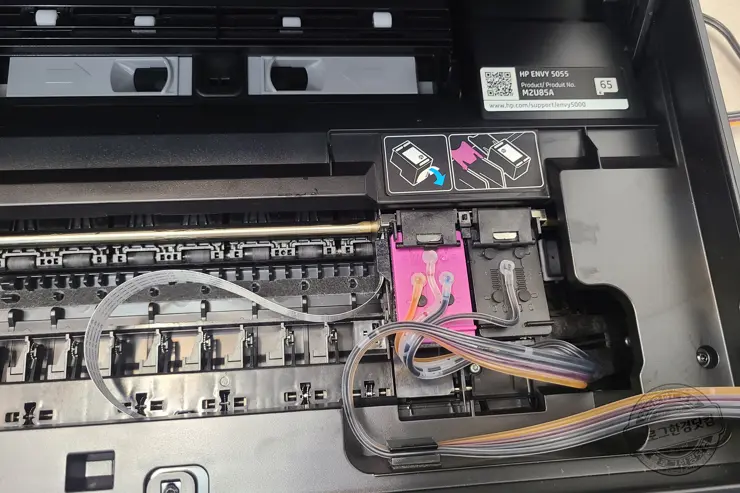HP ENVY 5055 복합기 HP 65 무한잉크공급장치 알리익스프레스 내돈내산