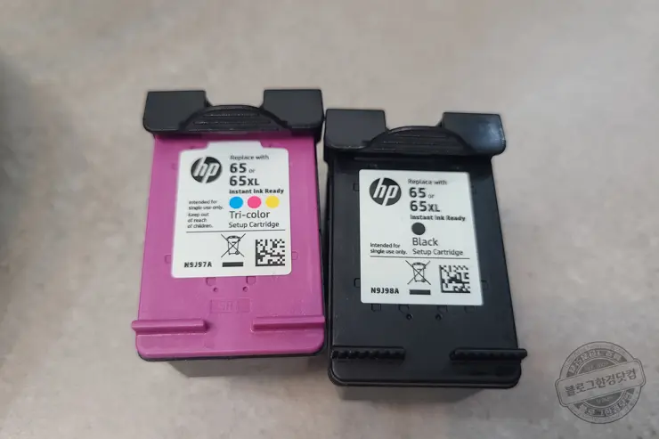 HP ENVY 5055 복합기 HP 65 무한잉크공급장치 알리익스프레스 내돈내산