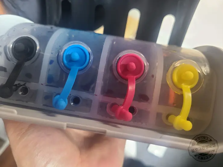 HP ENVY 5055 복합기 HP 65 무한잉크공급장치 알리익스프레스 내돈내산