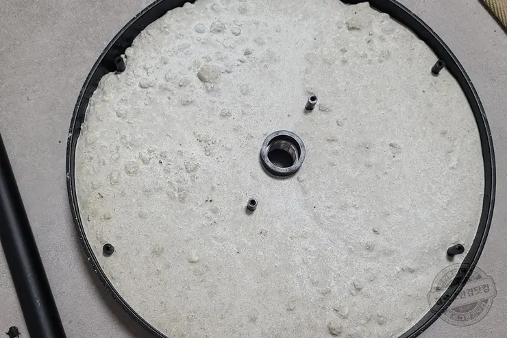 태블릿머신용 ‘탄소강 스탠드 거치대’ 무게 보강 DIY