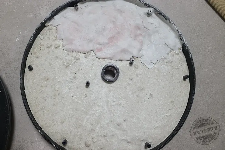 태블릿머신용 ‘탄소강 스탠드 거치대’ 무게 보강 DIY