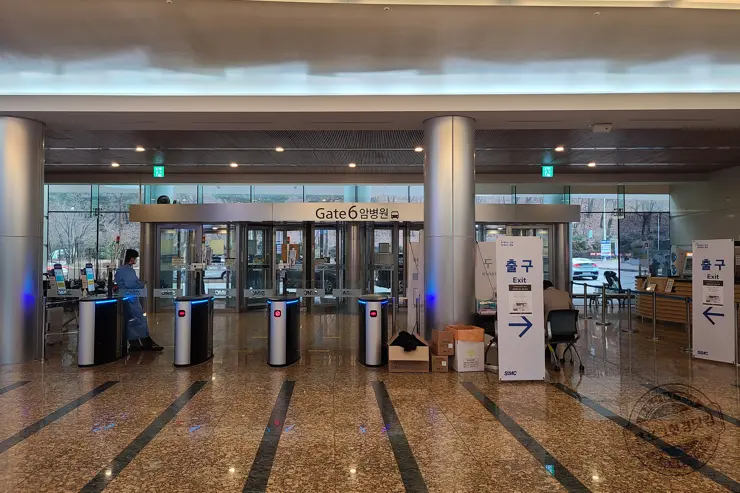 삼성서울병원 암병원 내부시설 및 주자장 이용안내