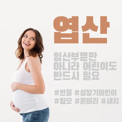 임산부와 어린이 모두에게 꼭 필요한 엽산, 복용이유와 시기, 권장량