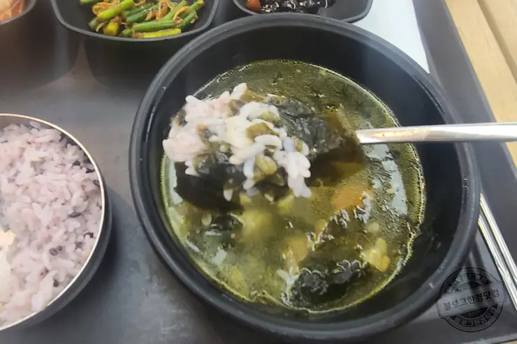 삼성서울병원 암병원 푸드코트 추천메뉴 미역국