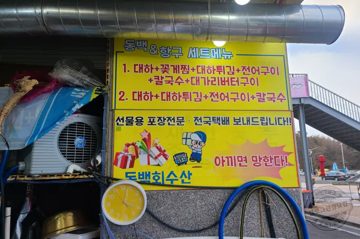 충남 홍성 남당항 새조개 겨울철 별미 제철음식 (ft. 동백회수산 )