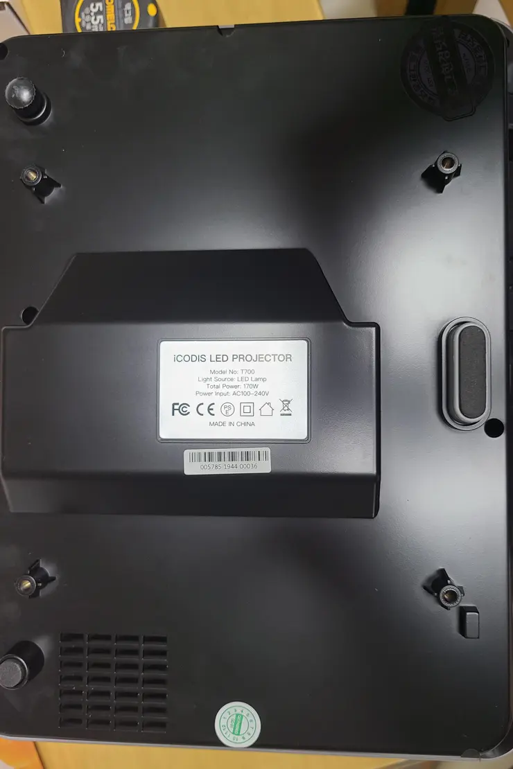 아마존 직구 저가($100) 프로젝터 LED iCODIS T700 Procjetor Native 1080p 내돈내산