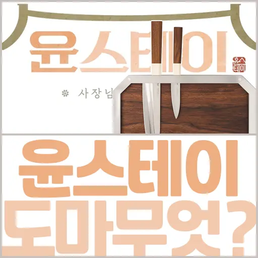 윤스테이 도마 어떤 제품이지?