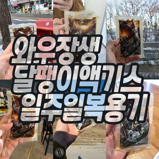 이츠스네일 와우장생 몸이 피곤할때 달팽이 엑기스 복용 일주일 그 후