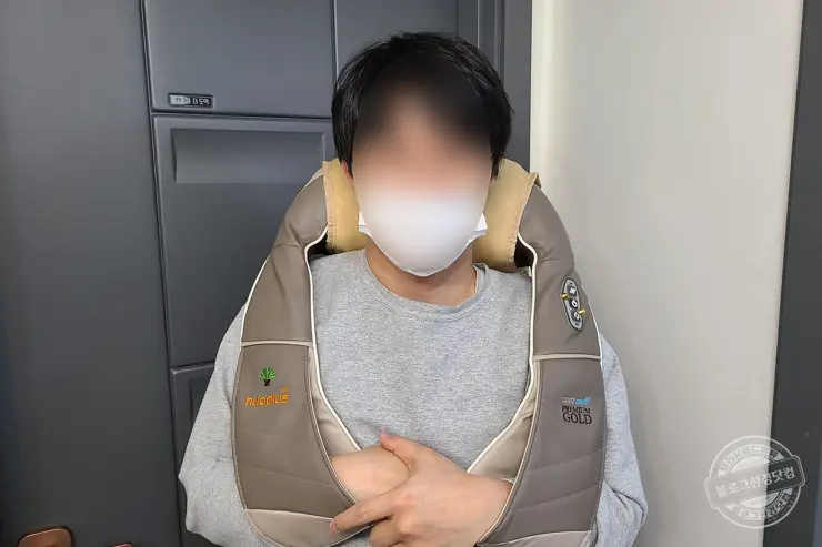 휴플러스 3D 텐션 목 어깨 무선안마기 HPM-5800 언박싱 및 구매후기 내돈내산