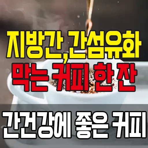 하루 커피 한 두 잔 “지방간에 좋다”는 연구결과 알고 마시자