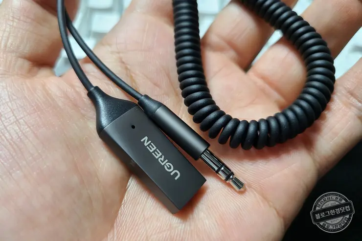 UGREEN USB 블루투스 5.0 수신기 리시버 핸즈프리 자동차 AUX 내돈내산