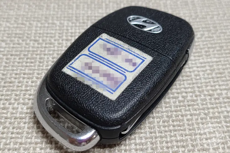 현대 쏘나타 뉴 라이즈 자동차키 배터리 교체 방법