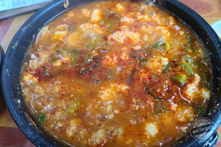 화심순두부 전라북도 완주 순두부 맛집 내돈내먹 후기