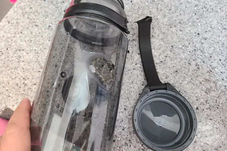 스포츠 물통 전자레인지 젖병소독 절대 금지 실제경험담