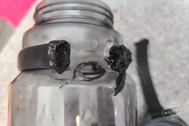 스포츠 물통 전자레인지 젖병소독 절대 금지 실제경험담