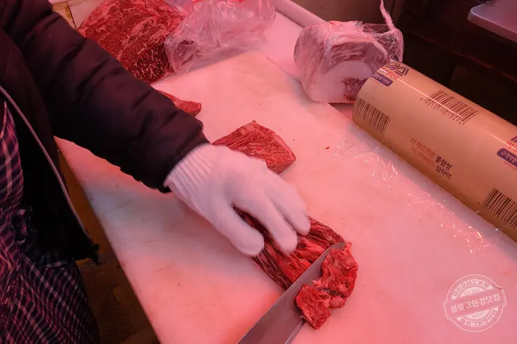 마장동 한우 치맛살 채끝 등심 환상적인 맛집 영수증 공개 내돈내산 후기