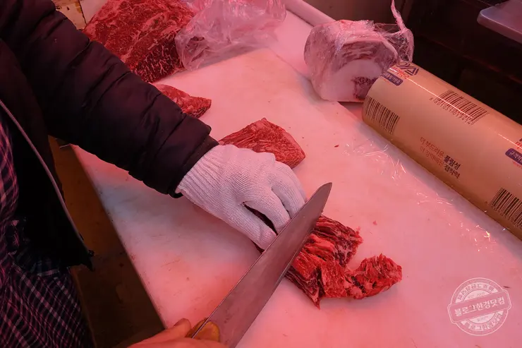 마장동 한우 치맛살 채끝 등심 환상적인 맛집 영수증 공개 내돈내산 후기