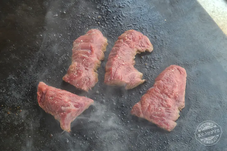 마장동 한우 치맛살 채끝 등심 환상적인 맛집 영수증 공개 내돈내산 후기
