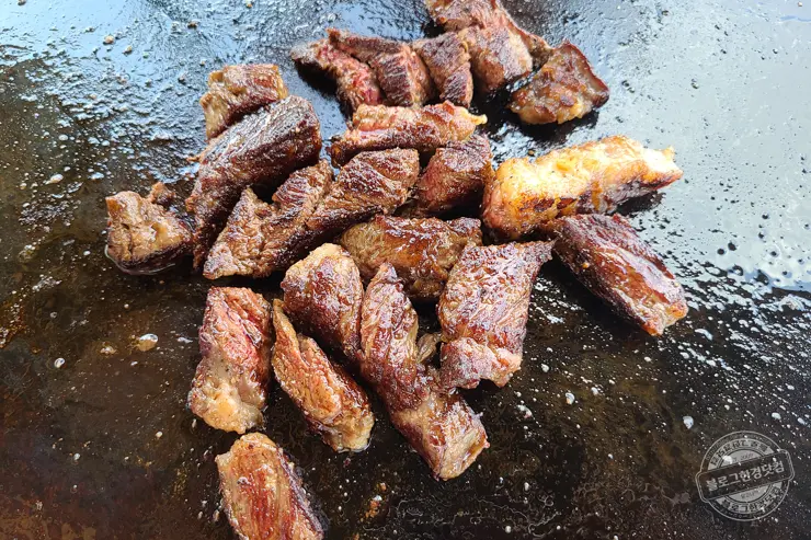 마장동 한우 치맛살 채끝 등심 환상적인 맛집 영수증 공개 내돈내산 후기