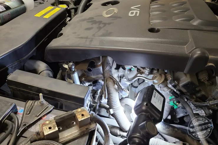 SM7 뉴아트 기어 5단 고정 문제 미션고장? 캠센서 교체로 해결