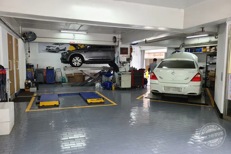 SM7 뉴아트 기어 5단 고정 문제 미션고장? 캠센서 교체로 해결