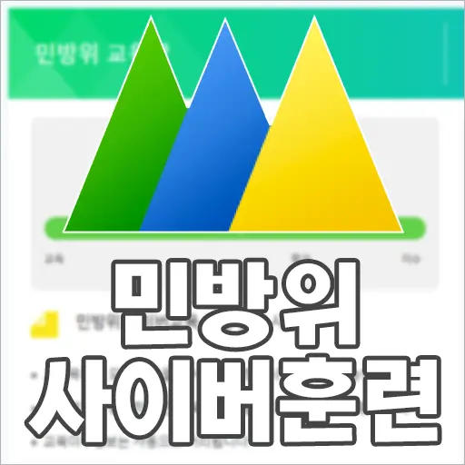 2021 민방위 사이버 훈련 교육 방법과 후기, 평가 점수 공개