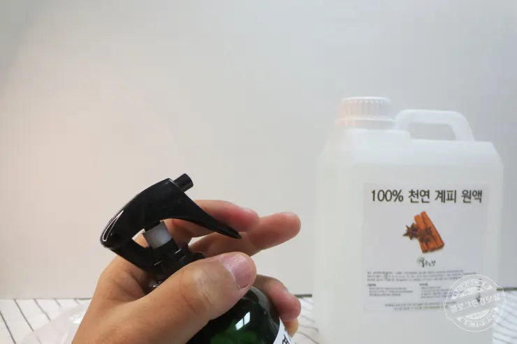 100% 천연 계피원액 계피스프레이로 집먼지진드기 매트리스진드기퇴치 하자!
