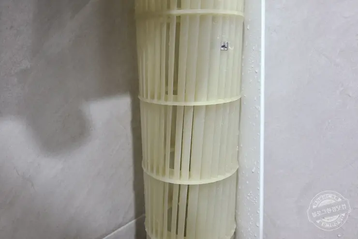 위니아 벽결이 에어컨 셀프 청소 블로워까지 곰팡이 제거  10만원 아낌