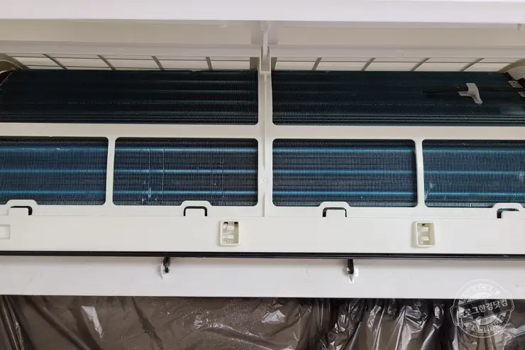 위니아 벽결이 에어컨 셀프 청소 블로워까지 곰팡이 제거  10만원 아낌