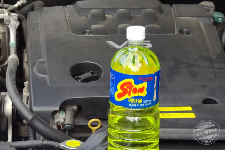 SM7 뉴아트 워셔액 경고등 워셔액 셀프 보충