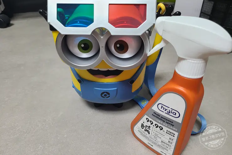 [hygia] 하이지아 다목적 살균 항균 항바이러스 스프레이 어린이 장난감, 휴대전화, 문고리 초강력 소독