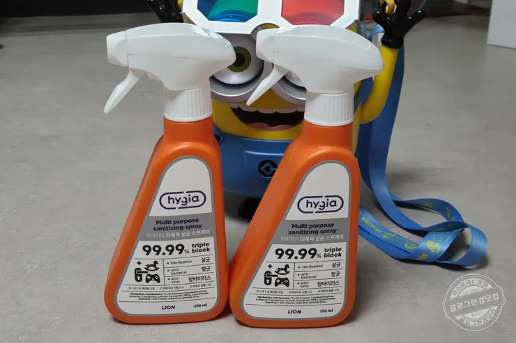 [hygia] 하이지아 다목적 살균 항균 항바이러스 스프레이 어린이 장난감, 휴대전화, 문고리 초강력 소독
