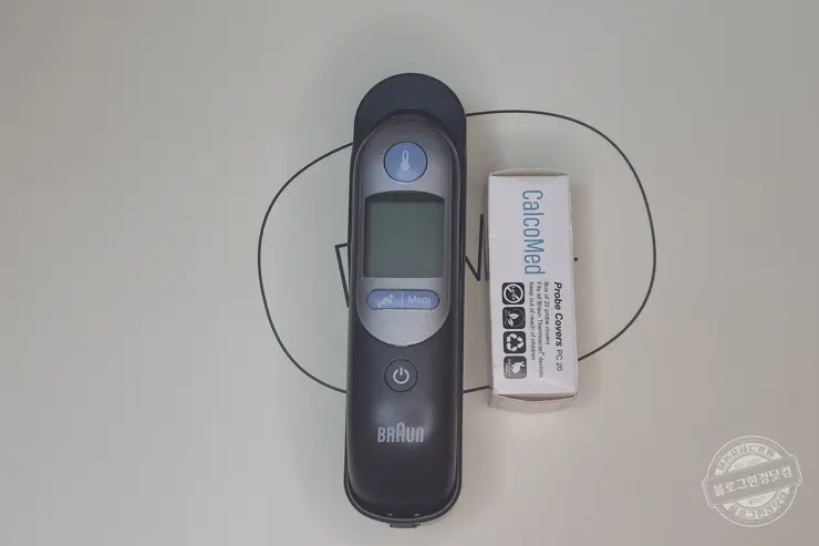 브라운 귀체온계 IRT6520B 사용 방법