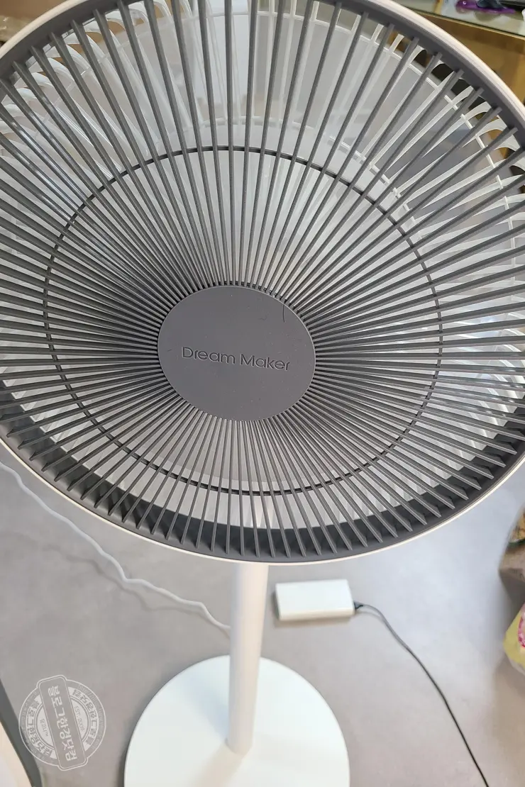 드림메이커 Feel Fan Plus BLDC 모터 WIFI 리모콘 무선 선풍기(DM-FAN02-W-T) 내돈내산 언박싱 리뷰
