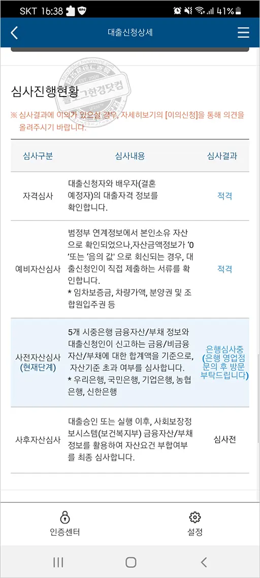 기금e든든 신혼부부 버팀목 전세자금대출 심사 두번 부적격 이의신청 통과