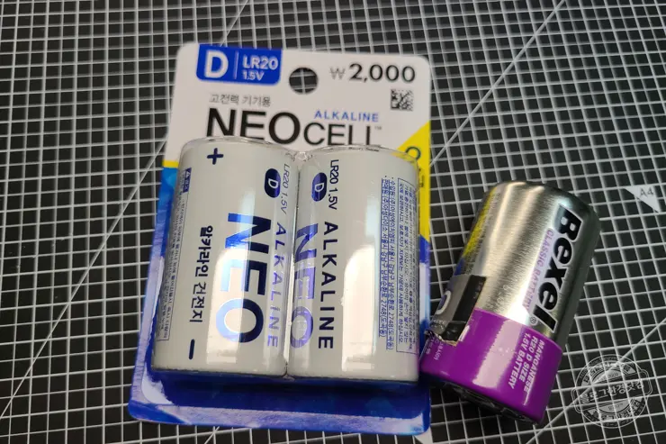 다이소 NEO 알카라인 D형 건전지 선택 이유 (ft.한국소비자원 건전지 품질비교) 내돈내산