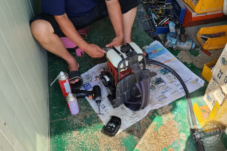 예초기 벌초할 때 힘 안들이는 꿀팁 강추 아이템 공개