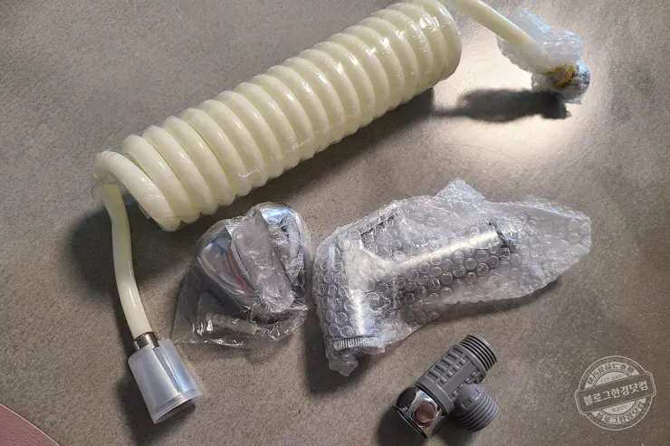 화장실 변기 청소샤워기 핸드비데 설치 DIY 내돈내산