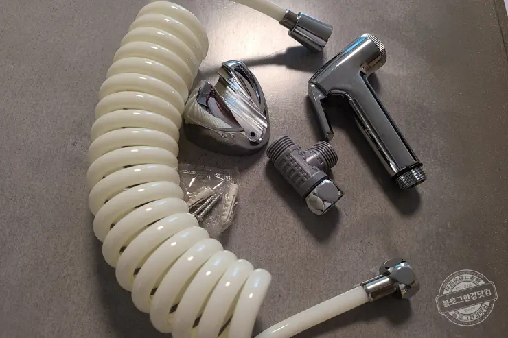화장실 변기 청소샤워기 핸드비데 설치 DIY 내돈내산