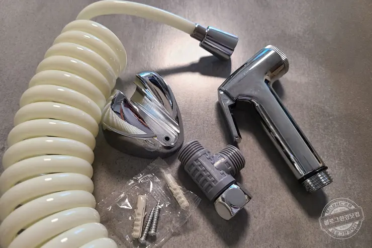 화장실 변기 청소샤워기 핸드비데 설치 DIY 내돈내산