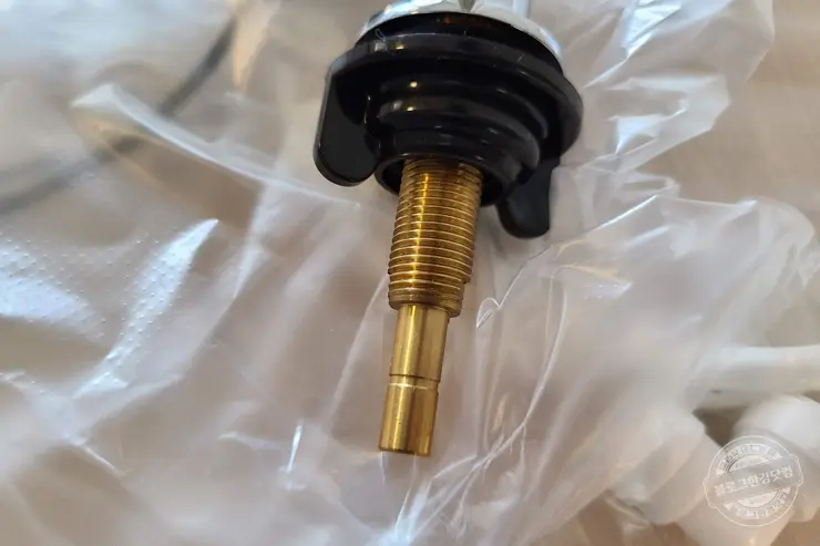 정수기 조리수 수전(스텐 벨브) 내돈내산 DIY 셀프 설치