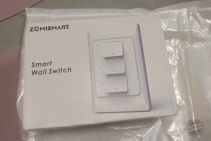스마트 스위치 Zemismart Zigbee 벽 스위치 3갱 중성선 필요 내돈내산