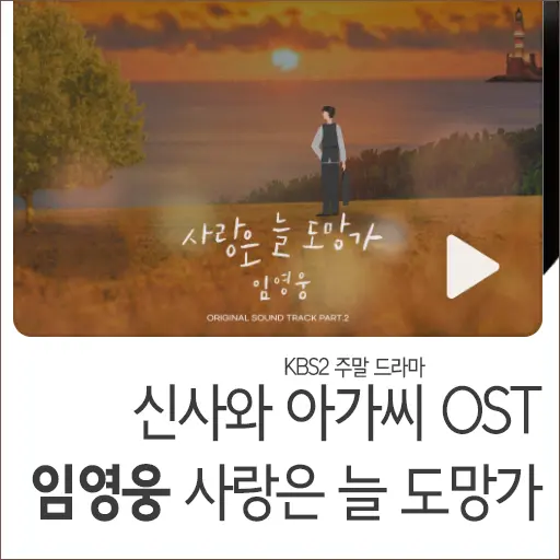 임영웅 사랑은 늘 도망가 :: 신사와 아가씨 OST 유튜브 및 가사