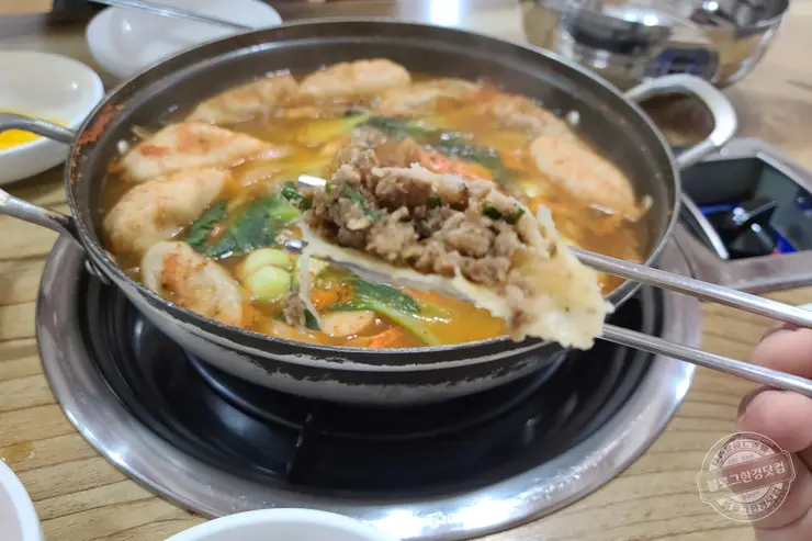 삼손만두전골 청주 상당구 탑동 만두전골맛집 손만두전문점 내돈내먹