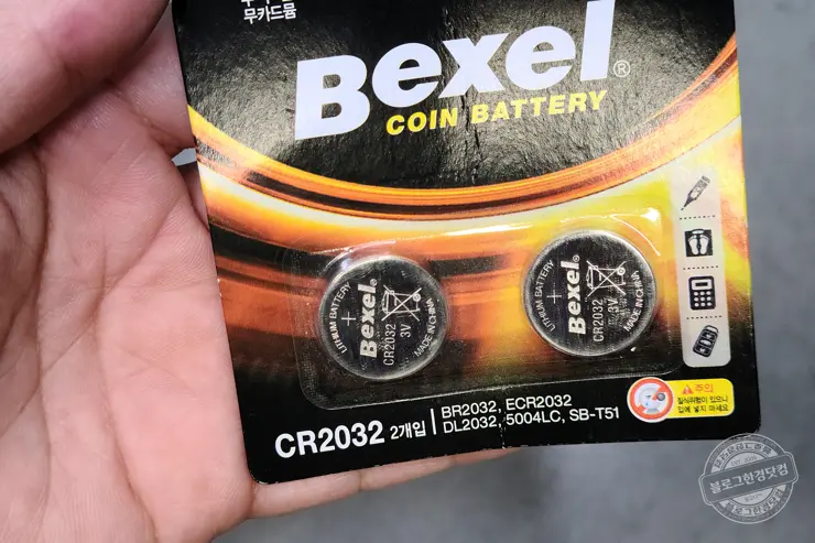 르노삼성 SM7 뉴아트 (SM5 뉴임프레션) 스마트키 배터리 교체 방법