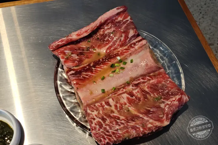 청기와타운 잠실맛집 수원왕갈비 LA한인타운 style 내돈내먹