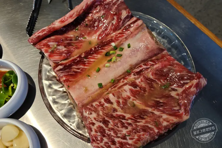 청기와타운 잠실맛집 수원왕갈비 LA한인타운 style 내돈내먹