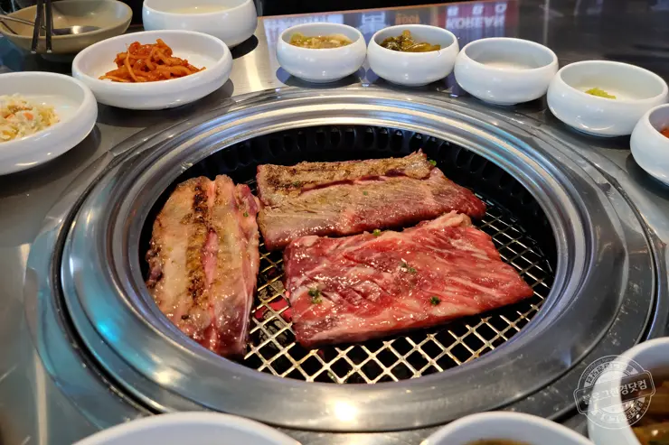 청기와타운 잠실맛집 수원왕갈비 LA한인타운 style 내돈내먹