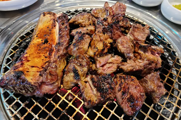 청기와타운 잠실맛집 수원왕갈비 LA한인타운 style 내돈내먹